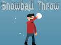 Jogo Arremesso de bola de neve  online