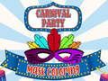 Jogo Coloração de máscara de festa de carnaval  online