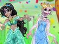 Jogo Princesas Zumbis Fofos Diversão de Abril  online
