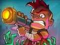 Jogo Defesa ociosa de zumbi  online