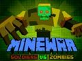 Jogo Soldados Minewar vs Zumbis  online