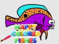 Jogo Peixes coloridos felizes  online