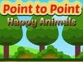 Jogo Animais felizes ponto a ponto  online