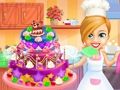 Jogo Deliciosa decoração de bolo  online