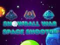 Jogo Guerra Bola de Neve: Atirador Espacial  online