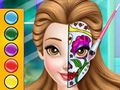 Jogo Tendência de pintura de rosto de princesa  online