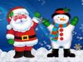 Jogo Quebra-cabeça de boneco de neve de Natal  online