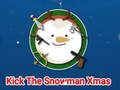 Jogo Chute o Natal do boneco de neve  online