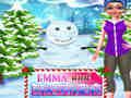 Jogo Natal Emma e Boneco de Neve  online