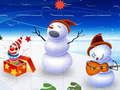 Jogo Quebra-cabeça boneco de neve 2020  online