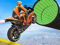 Jogo Condução de acrobacias de motocicleta  online