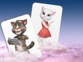 Jogo Minha correspondência de cartão de memória Talking Tom  online