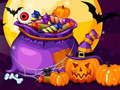 Jogo Quebra-cabeças de Halloween da casa da bruxa  online