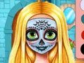 Jogo Pintura facial de Halloween da irmã  online