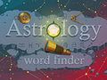 Jogo Localizador de palavras de astrologia  online