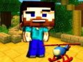 Jogo Aventura de helicóptero no Mineblock  online