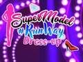 Jogo Vestir-se para passarela de supermodelo  online