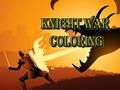 Jogo Cavaleiro Guerra Coloração  online