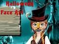 Jogo Arte de rosto de Halloween  online