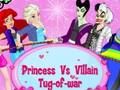 Jogo Princesa vs. Cabo de guerra dos vilões  online
