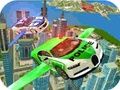 Jogo Simulador de carro de polícia voador  online