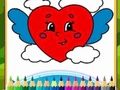Jogo Colorir proposta de amor  online