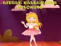 Jogo Pequenas bailarinas para colorir  online