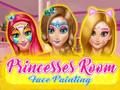 Jogo Pintura de rosto no quarto das princesas  online