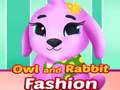 Jogo Moda coruja e coelho  online