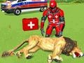 Jogo Herói robô de resgate de animais  online