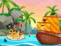 Jogo Coloração de viagem de pirata  online
