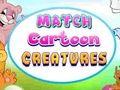 Jogo Combinar criaturas de desenho animado  online