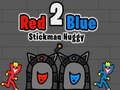 Jogo Stickman Huggy 2 vermelho e azul  online