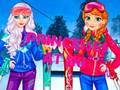 Jogo Princesas no esqui  online