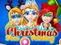 Jogo Pintura de rosto de Natal  online
