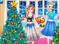 Jogo Árvore de Natal Ellie VS Annie  online