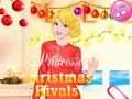 Jogo Princesas rivais de Natal  online