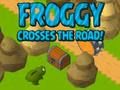 Jogo Froggy atravessa a estrada!  online