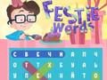 Jogo Palavras de festa  online