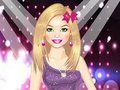 Jogo Vestir Barbie Popstar  online