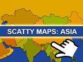 Jogo Mapas dispersos: Ásia  online