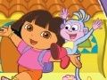 Jogo Dora, o explorador, chegue às botas  online