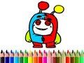 Jogo De volta às aulas: OddBods Coloring Book  online