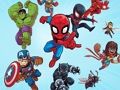 Jogo Memória de super-heróis da Marvel  online