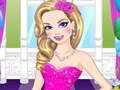Jogo Vestir a Barbie para o Aniversário  online