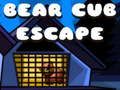 Jogo Fuga do filhote de urso  online