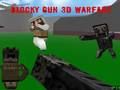 Jogo Guerra Blocky Gun 3D  online