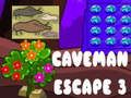 Jogo Fuga do Homem das Cavernas 3  online