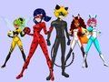 Jogo Criador de joaninhas e gatos noir  online