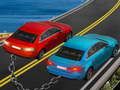 Jogo Acrobacias impossíveis de carros em cadeia  online